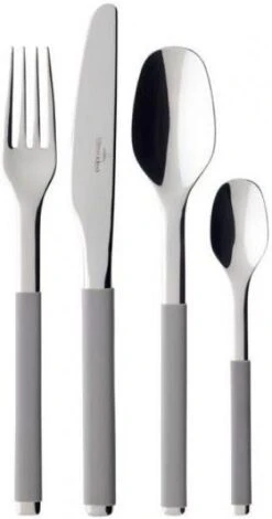 Villeroy & Boch S+ Taupe Tafelbesteck 24tlg.