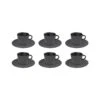 Villeroy & Boch Manufacture Rock Espresso Set Schwarz 12-teilig -Villeroy & Boch 72ce6d03 d9f5 4f0c a4ac 1230609a946e