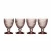 Villeroy & Boch Boston Coloured Rotweinglas 310 Ml Rosa 4er Set