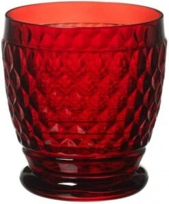 Villeroy & Boch Boston Coloured Becher / Wasserglas / Cocktailglas Red 10cm 330ml