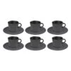 Villeroy & Boch Manufacture Rock Kaffee Set Schwarz 12-teilig -Villeroy & Boch ff24c76d 1c64 4c79 bc55 450a33b88d0e 4